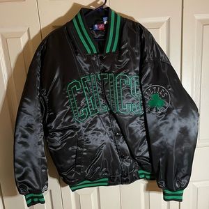 Boston Celtics Satin Jacket